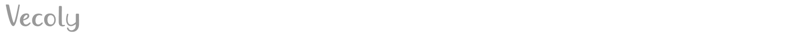 Vecoly font preview
